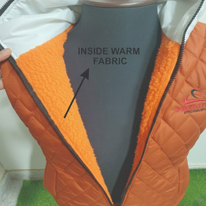 Gilets d'hiver unisexes de haute qualité, imperméables, coupe-vent, respirants, avec fermeture éclair, logo personnalisé ODM, design personnalisé, veste matelassée - Product Image 6