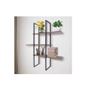 ชั้นไม้ลอยน้ำสำหรับจัดเก็บและจัดระเบียบในบ้านชั้นวางของไม้ขนาดแตกต่างกันตามสั่ง - Product Image 1