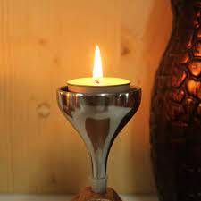 Antique Color Metal Multi-functional Halloween Birthday Candles Holders for Pillar Candles Metal Candle Holder Decorations - Product Image 2