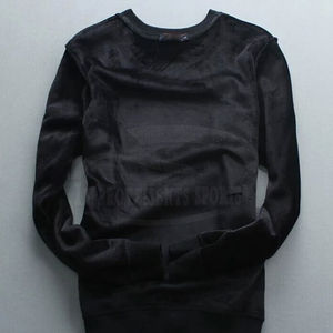 Sudadera de Forro Polar Impermeable con Pedrería de Diseño Personalizado para Hombre y Mujer, Ropa Urbana Brillante, Fabricante OEM ODM - Product Image 2