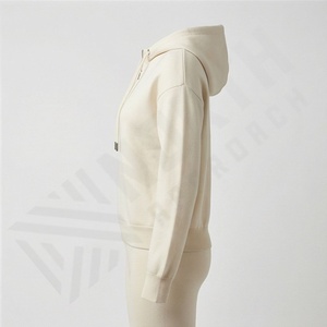 Ensemble de survêtement pour femmes, deux pièces, veste zippée, pantalon à taille élastique extensible, vêtements de sport décontractés, ensemble de course à pied, couleur personnalisée - Product Image 3