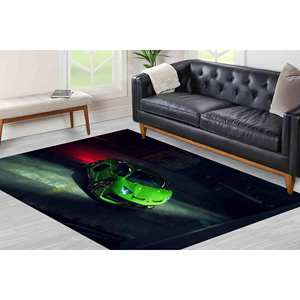 Tapis Lamborghini Adventador, Tapis de luxe pour voitures, Tapis imprimé, Tapis à poils doux - Product Image 3