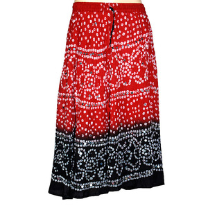 Jupe bandeau en coton multicolore Tie & Dye pour le Canada et la roumanie - Product Image 2
