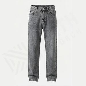 Jeans en denim 2025 pour hommes, pantalon slim, jeans skinny pour hommes, pantalon pour homme, vente en gros d'usine, respirant, droit, service OEM - Product Image 1