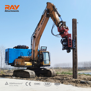 ตัวขับเสาเข็มจับด้าน SV30 (CE/ISO) -เครื่องขุด13-18T มอเตอร์ omfb แรง206-297KN เครื่องทดสอบแนวตั้ง - Product Image 6