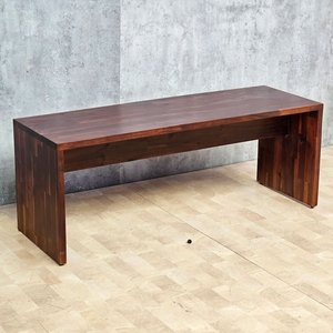 GBD006 Long Acacia <b>Wood</b> <b>Bench</b> Dining Chair 120x40x45cm Farmhouse-Scandinavian-Modern Minimalist for Living Rooms Warehouses - Product Image 3