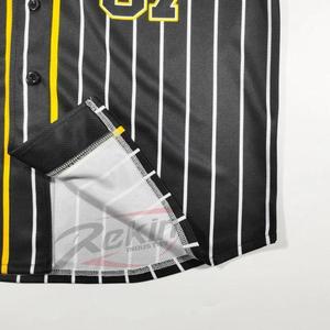 <b>Custom</b> High Quality Adult Baseball <b>Softball</b> <b>Uniform</b> Set Breathable Sublimation Transfer Print Jersey <b>Custom</b> Logo Colors 360g - Product Image 4