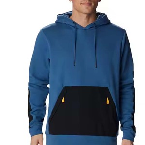 เสื้อฮู้ดสตรีทแวร์ผู้ชายแบบเรียบง่ายขายส่ง รับสกรีนโลโก้ ผ้าคอตตอนหนานุ่ม ทรงโอเวอร์ไซส์ ไหล่ตก สำหรับผู้ชาย - Product Image 5