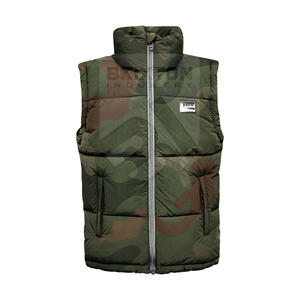 เสื้อนอกแขนกุดลำลองสำหรับผู้ชายมีซิปกระเป๋าสำหรับใช้กลางแจ้งและท่องเที่ยว - Product Image 1