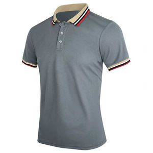 Polo à manches longues pour homme de haute qualité, printemps et automne, nouveau style de luxe, streetwear, coton, logo personnalisé, polo OEM - Product Image 1