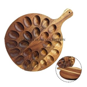 Estantes de huevos de corcho Premium, diseño de metal de doble nivel para mejorar el almacenamiento estético en la cocina - Product Image 4