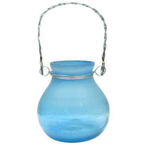 Handmade Item Hanging Hurricane Lantern With Rattan Work <b>Glass</b> Jar Rustic Handicraft Unique Design 2025 Top Standard Product - Product Image 5