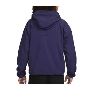 Chaqueta impermeable ligera personalizada para hombre, para senderismo al aire libre, cierre de cremallera, impermeable, carcasa con capucha, rompevientos - Product Image 3