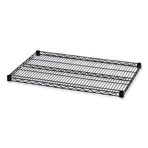 Alera ALESW583624BL Industrial 36 Pulgadas X 24 pulgadas Estanterías de Alambre Negro, 2 Piezas/Caja, para Cocina, Material Metálico Resistente - Product Image 1