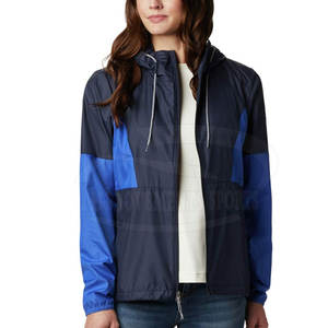 Chaqueta cortavientos de poliéster de nailon Chaqueta cortavientos de secado rápido Chaqueta cortavientos de manga larga - Product Image 1