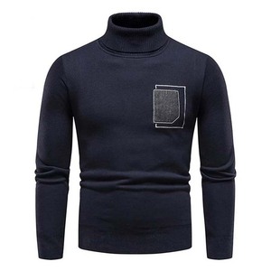 Pulls d'hiver pour hommes, meilleure qualité, tricot personnalisé en coton et laine, doublure en laine, séchage rapide, respirant, 2023 - Product Image 1