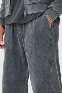 Pantalones Deportivos de Hombre al por Mayor, Estilo Overol, con Estampado Moderno, Lavado Ácido, para Aventuras y Viajes, Tela de Felpa de Algodón, Corte Recto - Product Image 6