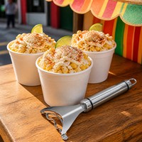 RVS maïsstripper Esquites Elote maïszaadverwijderaar straatmaïssnijder Mexicaans keukengereedschap groothandel bulk