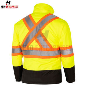 Vestes de sécurité de construction respirantes haute visibilité Veste de sécurité de haute qualité Vêtements de travail Veste de sécurité de construction d'usine - Product Image 2