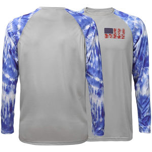 Camisas de pesca de manga larga, camisa de tela UV personalizada para hombres, protección solar, manga completa, resistente a las manchas, absorbe la humedad - Product Image 5