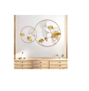 Lujoso tema personalizado producto pared Color Pastel decorativo pared colgante Metal pared arte para decoración del hogar sala de estar - Product Image 4