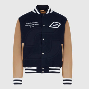 Veste d'hiver unisexe avec bouton imprimé logo col montant vêtements de sport pour hommes en toile tissu OEM Service vente en gros de vêtements pour hommes - Product Image 1