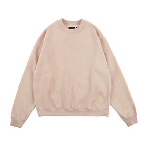 Haute Qualité Surdimensionné 100% Coton Manches Longues Coton Hommes Sweat Pull Logo Personnalisé Imprimer Ras Du Cou Sweat Shirt - Product Image 4