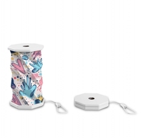 Nouveau produit 2025, lampe en papier pliable géométrique moderne, lumière LED, commande tactile, intensité réglable, alimentée par batterie, décoration de table