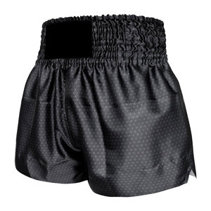 Pantalones cortos de kick boxing de alta calidad, últimos pantalones cortos de lucha de Muay Thai con patrón sólido, pantalones cortos de Muay Thai - Product Image 2