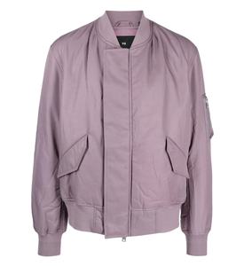 Chaqueta bomber con apliques de cuello levantado recubierto de alta calidad 2025 al por mayor con parche bordado personalizado Logo impermeable invierno - Product Image 3