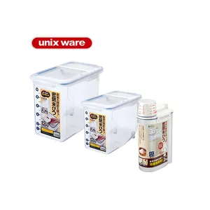 Wholesale Airtight UNIX Best Plastic Food Storage Container Big Rice Bin