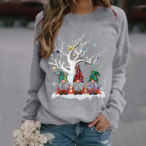 Best Quality Hooded Pullover Oversize Workout <b>Sweater</b> Female Hoodies <b>Christmas</b> Fall Long Sleeve Sweatshirt Loose Fit - Product Image 1