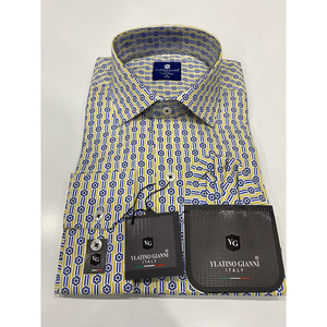 Camisa de algodón ajustada para hombre hecha en Turkiye manga larga elegante cómoda tela Premium - Product Image 2