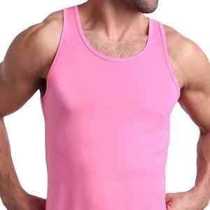 Débardeur de fitness pour hommes personnalisé haut élastique Gym Athletic Stringer personnalisé polyester respirant entraînement Gym débardeurs - Product Image 5