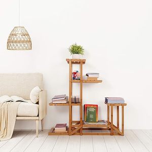 Best Selling Wooden Plant <b>Stand</b> Indoor Outdoor Garden Plant <b>Stand</b> Rack Multiple Flower <b>Pot</b> Holder Planter Display Shelving - Product Image 2