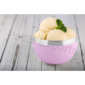 Bol en métal classique écologique à double usage pour usage domestique pour la crème glacée et pour les cadeaux Technique de couleur émaillée - Product Image 3