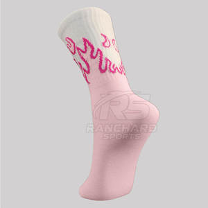 Chaussettes en coton doux pour le sport, chaussettes en bambou confortables, anti-odeurs, chaussettes mi-hautes, douces, durables, pour un usage quotidien - Product Image 4