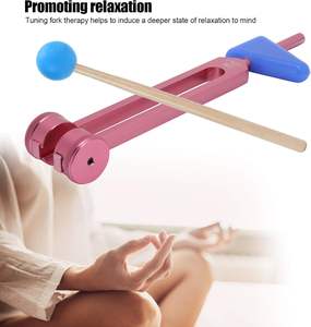 Venta al por mayor de fábrica, calidad superior, 128Hz/512Hz, alimentado por electricidad, grado médico, resistente a la corrosión, curación de sonido de aluminio - Product Image 4