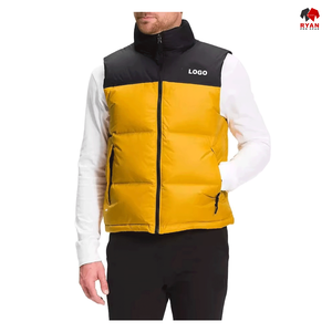 Gilet matelassé décontracté Ryan Pro Gear, gilet matelassé ajusté, gilet matelassé zippé, gilet pour temps froid, gilet matelassé entièrement zippé - Product Image 2