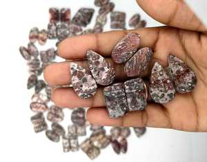 ควอตซ์ลูพิทธรรมชาติสวยงาม คู่พลอยหลวม ปรับขนาดและน้ำหนักได้สำหรับทำเครื่องประดับ ขายส่งชุดของขวัญ - Product Image 3