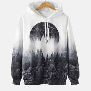 Vêtements décontractés pour femmes Sweats à capuche avec sublimation haute qualité anti-rides entièrement personnalisés Sweats à capuche avec sublimation légère - Product Image 1