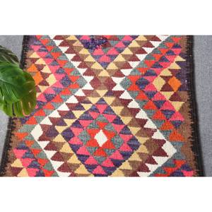 พรมขนแกะสไตล์ตุรกีแนววินเทจผ้าถักลายแบบโบโฮสำหรับตกแต่งห้องนั่งเล่นยางขนาดโอเวอร์ไซส์สีส้มแดง - Product Image 5