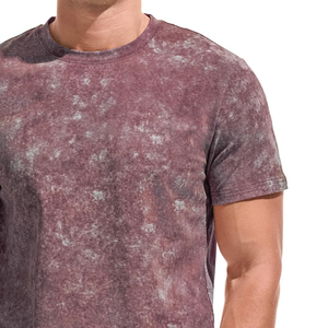 Haute Qualité Meilleure Vente Outclass Look Hommes Lavage À L'acide T-shirt Solide Qualité Supérieure Look Élégant Hommes Lavage À L'acide T-shirt pour hommes - Product Image 2