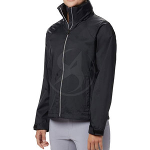 Chaqueta cortavientos para mujer al por mayor chaqueta cortavientos personalizada para mujer Chaquetas impermeables de talla grande - Product Image 1