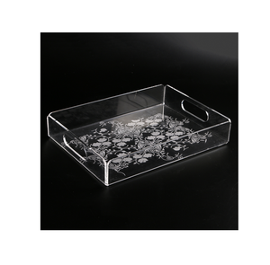 Vente en gros plateau acrylique personnalisé pour les restaurants et les ustensiles de cuisine Design attrayant à moindre coût - Product Image 1