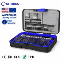 UFTOOLS - Juego de Destornilladores Eléctricos 167 en 1 con Motor N30, Pantalla Digital, 0.15-0.55N.M, Kit de Herramientas de Reparación Electrónica de Precisión para el Hogar