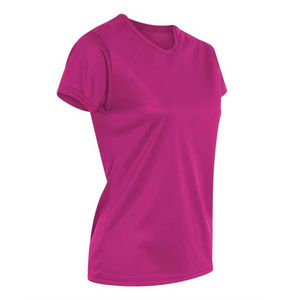 TEXLERA Vente en gros de t-shirts décontractés pour femmes 100% coton, coupe classique, respirants, séchage rapide, toutes saisons, manches courtes, couleur unie, service OEM - Product Image 4