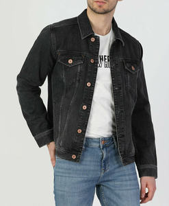 Chaquetas Vaqueras para Hombre Más Vendidas a Bajo Precio, Ropa Casual, Venta al por Mayor OEM, Chaqueta Vaquera de Algodón para Hombre de Alta Calidad - Product Image 3