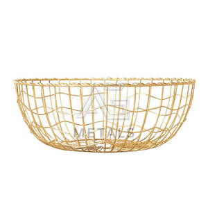 Canasta de Frutas Metálica de Primera Calidad con Asa, Almacenamiento Ecológico para Frutas Frescas Mixtas, Dimensiones 12.065cm X 28.575cm 0.350g - Product Image 5