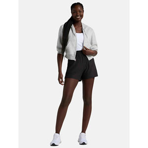 Pantalones Cortos Deportivos Transpirables para Mujer, de Secado Rápido, 100% Algodón, Cintura Media, Diseño Pakistaní Hawk Eye Sports 220g - Product Image 4